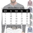 thumbnail image 2 of CCRFTGI Henley Shirts for Men Light Soft Basic Fall Fashion Pullover Tees Shirts Tops Dark Gray L, 2 of 4
