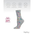 thumbnail image 6 of MeMoi Women's Dreidel Holiday Crew Socks - Mens - Male, 6 of 7