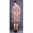 thumbnail image 4 of Bimba Artistic Short Caftan Midi Dress Beach Swimwear Cover up Womens Kaftan-S-L, 4 of 5