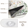 thumbnail image 6 of 6'x9' Area Rugs, Spring Botanical Spring Indoor Outdoor Area Rug for Living Room Bedroom, Rustic Floral Farmhouse Washable Bathroom Rugs Kitchen Floor Carpet Mats Home Decor Aesthetic, 6 of 8