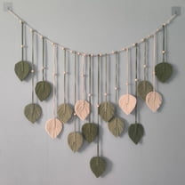 Youersen Boho Macrame Wall Hanging, Tassel Bohemian Decor for Bedroom, Living Room and Dorm