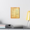 thumbnail image 6 of Scripture Walls Galatians 5 Chapter Gold Bible Canvas Christian Wall Art Ready to Hang Unframed, 6 of 11