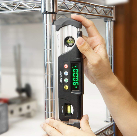 Digi-Pas 防水式デジタルレベル 水平器 0.05° 200mm DWL280Pro