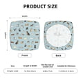 thumbnail image 6 of Lsque Cartoon Doodle Puppy Printed Square Couch Cushion Covers, Floral Sofa Cushion Covers Replacement, Stretch Couch Covers for Couch-16.9in, 6 of 9
