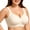 Beige, variant on Jelly Bras for Women Plus Size Wireless Bra Push Up Bra Full Coverage Support Wide Strap Seamless Comfort Tshirt Bra