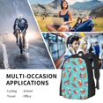 thumbnail image 6 of Hirioo Sea Otters Family In Blue Water for Minimalist Backpack Large Capacity Backpack Travel Backpack For School, 6 of 8