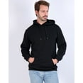 thumbnail image 2 of Real Essentials 3 Pack: Men's Fleece Pullover Hoodie - Long Sleeve Hooded Sweatshirt Pockets (Available in Big & Tall), 2 of 5