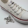 thumbnail image 4 of 24 piezas de decoración de cordones de zapatos, hebilla de cordones, Clips DIY, accesorios de colgantes de anillo, adornos de cordones adhesivos, 4 of 5