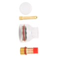 thumbnail image 4 of Taza de Vidrio Transparente, Cuerpo de Mandril de Cobre, Kit de Antorcha WP, Accesorios para WP-17/18, Adecuado para Soldadoura por de Argón, 4 of 7