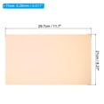 thumbnail image 2 of Uxcell A4 Size Guided Reading Sheet Correction Lighting Gel Filter Colored Overlay Transparent Color Film Orange 6pcs, 2 of 6