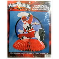 Power Rangers 'Red Ranger' Honeycomb Centerpiece (1ct)