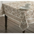 thumbnail image 2 of Maison d' Hermine Allure 100% Cotton Tablecloth for Kitchen Dining | Tabletop | Decoration | Parties | Weddings | Thanksgiving/Christmas (Square, 54 Inch by 54 Inch)., 2 of 6