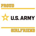 thumbnail image 3 of CafePress - Proud Army Girlfriend Black And Gold Pajamas - Women's Short Sleeve Print T-Shirt and Pants Light Cotton Pajama Set, 3 of 7