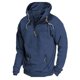 thumbnail image 3 of Ceisia Men's All Gift Seasons Casual Solid Color Round Neck Long Sleeve Hoodie - Comfortable Daily Outdoor Wear, 3 of 5