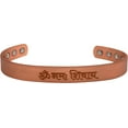 thumbnail image 3 of OM Namah Shiva Adjustable Pure Copper Bracelet Gift Bag for Men & Women 9.5mm, 3 of 6
