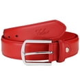 thumbnail image 2 of Falari Men Genuine Leather Casual Dress Belt With Single Prong Buckle 15 Colors, 2 of 6