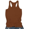 thumbnail image 3 of Daznico Womens Racerback Tank Top U-Neck Sleeveless Soft Stretchy Casual Summer Everyday Basic Camisole,M, 3 of 3
