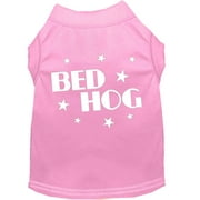 Pet Dog Cat Shirt Screen Printed, "Bed Hog"