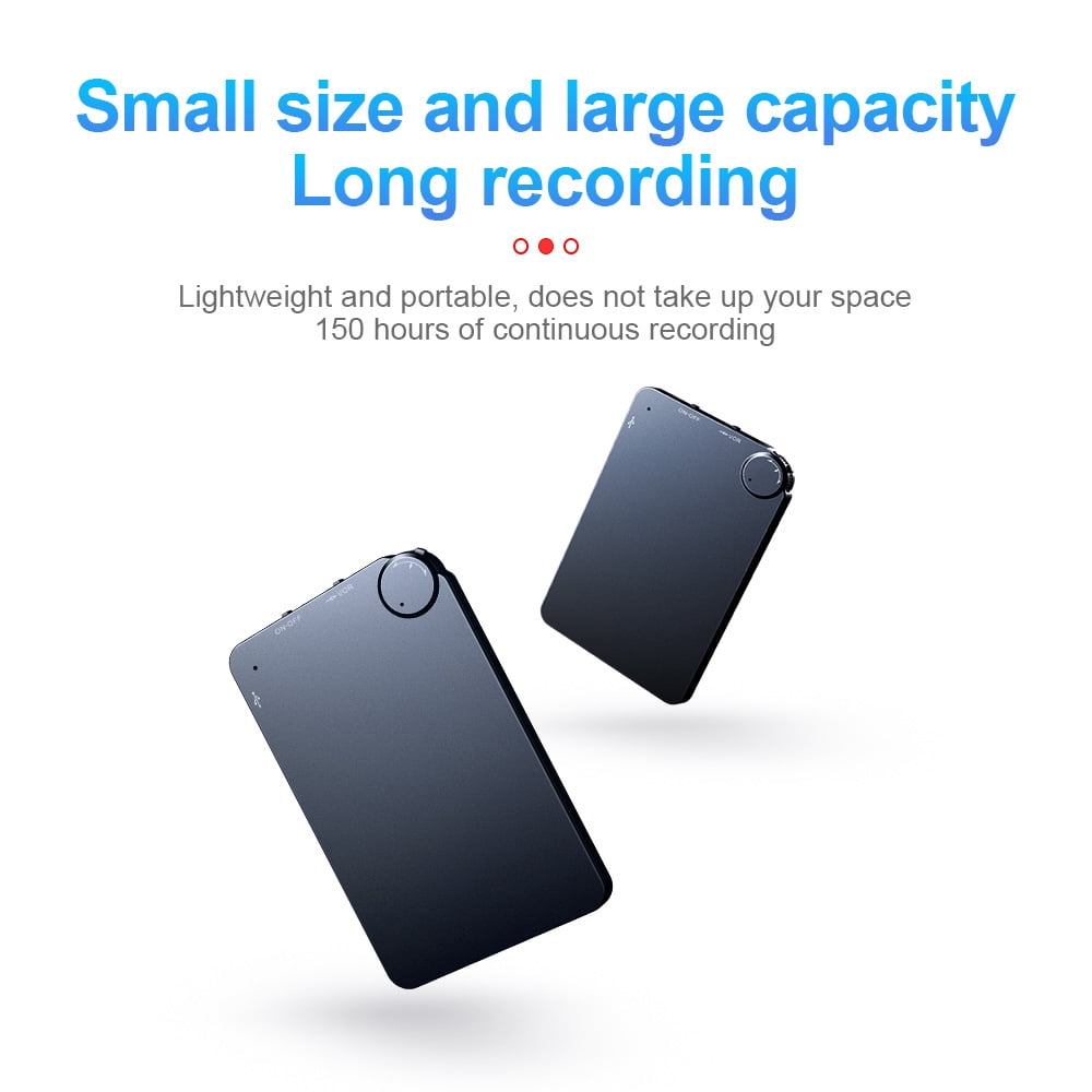 CJBZLCPCOO K2 conference learning recorder mp3ai intelligent professional high definition noise reduction voice recorder