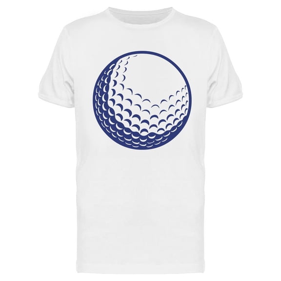 Golf Ball Design T-Shirt Men -Image by Shutterstock, Male Large