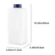 thumbnail image 2 of Hervidor de agua fría Jarra de refrigerador de gran capacidad | Jarra de plástico para té y bebidas de grado alimenticio de 2 litros con tapa de rosca giratoria | Contenedor de infusor de frutas, 2 of 7