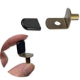 thumbnail image 4 of Cqxid Faucets Under $10 Simple Cabinet Bracket Partition Board Bracket Wooden Bracket Shelf Pin 7 Character Corner Code With Pin Bracket, 4 of 6