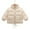 Milky White, variant on Esaierr Baby Kids Winter Solid Color Cotton Jacket Stand Collar Warm down Cotton Coat Fall Winter for Toddler Thickened Short Snowsuit Outerwear for 12 Months-10 Years Boys Girls