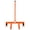Orange + Steel, variant on Heavy-Duty Adjustable Tire Wheel Dolly for Workshop Garage - Orange Steel 330 lbs Capacity