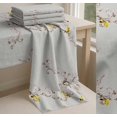 thumbnail image 6 of Soimoi Cotton Voile Fabric Floral & Yellow Bird Printed Fabric 1 Yard 42 Inch Wide, 6 of 7