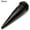 18mm, variant on jiaroswwei Black Straight Acrylic Cone Shape Ear Expander Stretcher Taper Plug Device