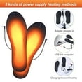 thumbnail image 3 of YOPTOP Electric Built in Rechargeable Heated Insoles Winter Foot Warmers for Shoes Boots Outdoor Sports Hunting Skiing Hiking Camping,Black,35-40yards, 3 of 7
