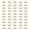Light Gold, variant on 50 Pcs/Set Keychain Hardware Set for Key Chain Fob Wristlets with Split Rings Ki