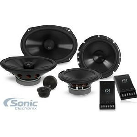 NVX V-Series Car Speaker System 6.5" NVX V-Series Component and 6 x 9" Coaxial Speaker Package