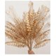 thumbnail image 4 of 2022, venta al por mayor, hojas de eucalipto con purpurina de una sola rama, planta dorada Artificial para decoración de árbol de Navidad, eucalipto Sincero Hogar, 4 of 6