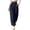 Navy, variant on cocolona Womens High Waist Yoga Pants Elastic Waist Straight Slim Leg Gym Workout Pants with Pockets
