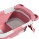 thumbnail image 3 of Cubo de baño con pantalla de temperatura en tiempo real antideslizante plegable con soporte de cojín (sin termómetro rosa), 3 of 4