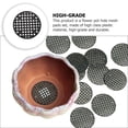 thumbnail image 3 of 100Pcs Flower Pot Hole Mesh Pad Round Bonsai Pot Bottom Grid Mat Mesh Garden Drainage Mesh Hole Screens 4. 5X4. 5cm, 3 of 6