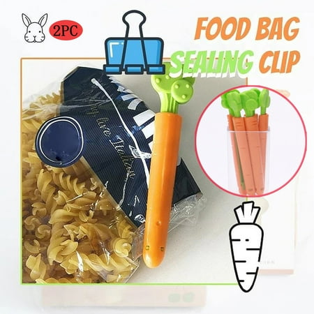 

Ozmmyan Kitchen & Dining 2PC Sealing Clips Sealing Clips Snacks Sealing Clips Food Bag Sealing Clips Kitchen Gift on Clearance