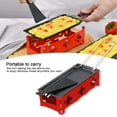 thumbnail image 3 of TIMIFIS Baking Tray Mini Portable Non-Stick Cheese Baking Tray Stove Set Cheese Melter Home Grilling Kitchen Gadgets, 3 of 8