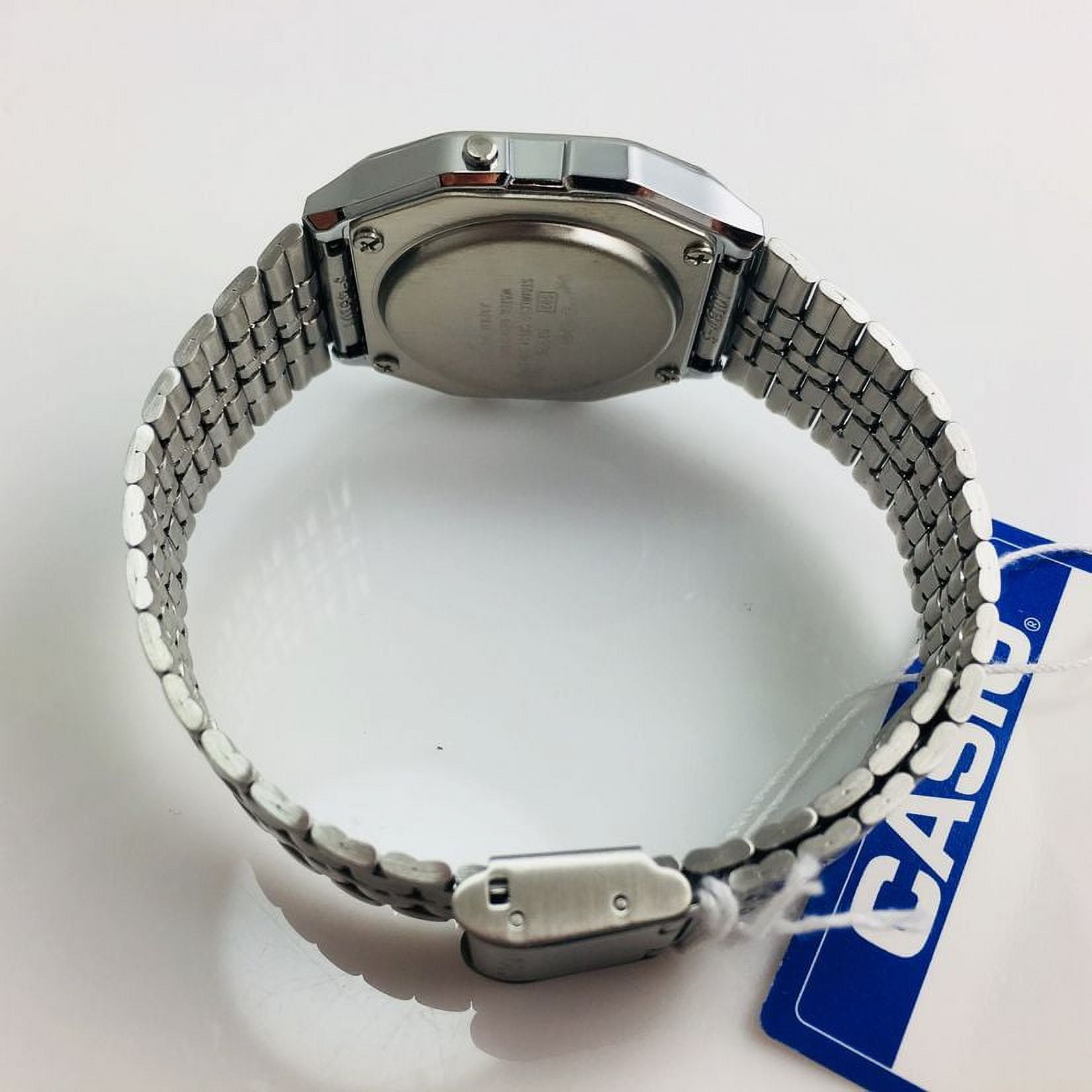 Men's Digital Classic Steel Band Watch A159WA-N1D
