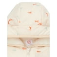 thumbnail image 2 of Wonder Nation Baby Hooded Print Pram, Sizes 0M-24M, 2 of 3