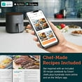 thumbnail image 5 of COSORI 5 Quart Air Fryer, Dark Grey - 9 Cooking Functions, Tempered Glass Screen, 5 of 5