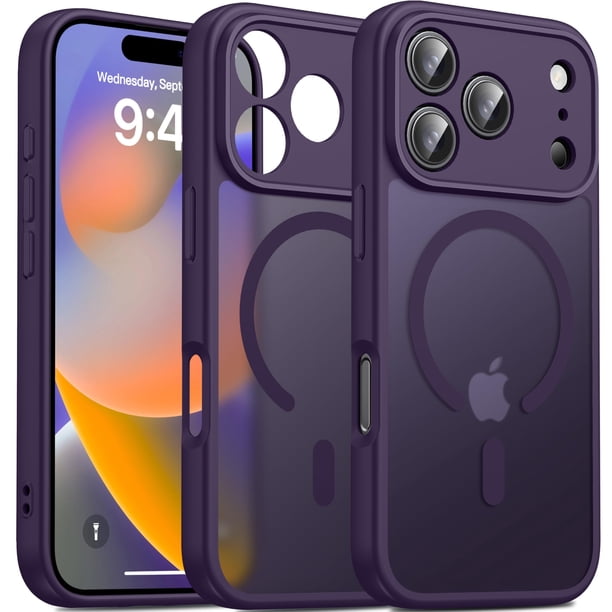 Funda Magnética Oterkin para iPhone 17 Pro Max en Mate Morado