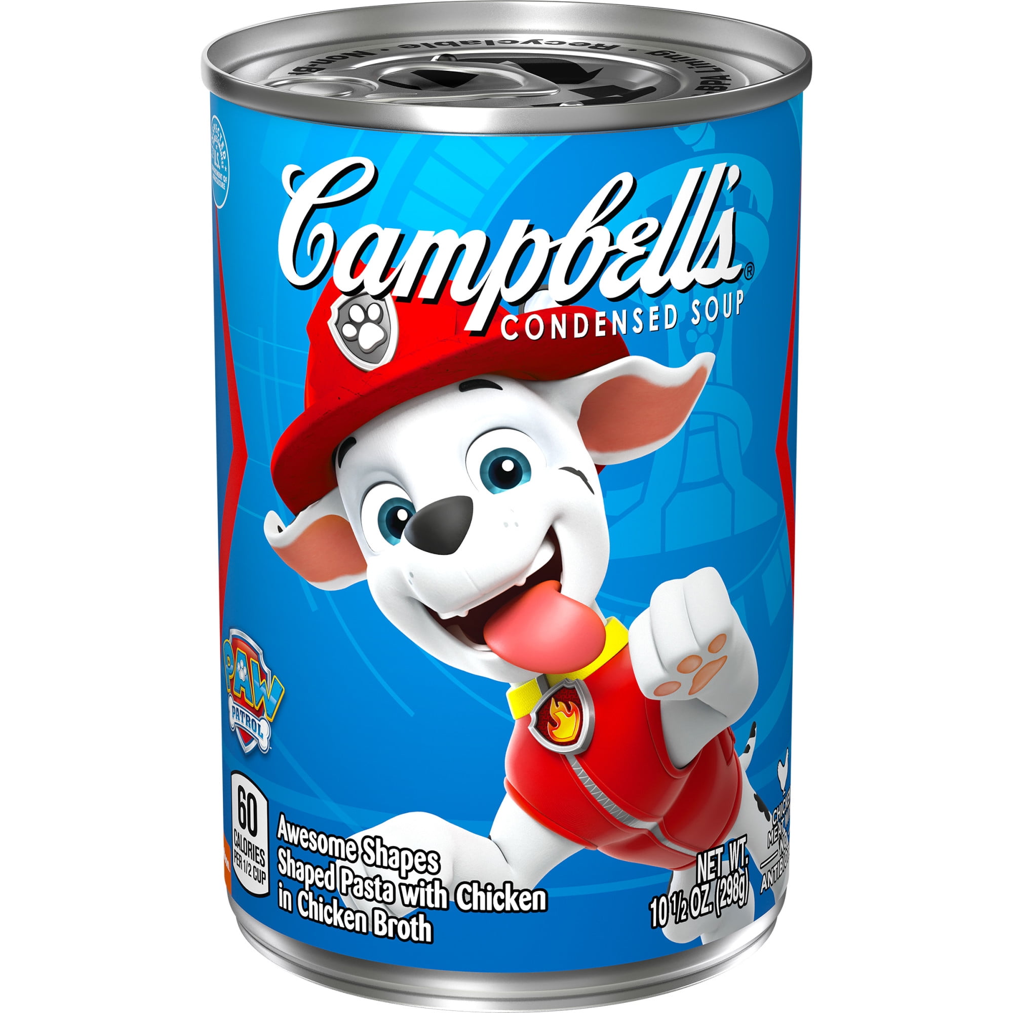 Campbell�s Condensed Kids Soup, Nickelodeon Paw Patrol, Puppy shaped