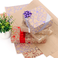 thumbnail image 2 of Envoltura de regalos, papel de regalo de Navidad, 8 piezas de 50*70 cm (oro*2 + morado*2 + plata*2 + rojo*2) brillar Electrónica, 2 of 5