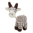thumbnail image 4 of Pet Squeaky Toy, Durable Comfortable Interactive Dog Plush Toy Daily Entertainment  For Small Medium Large Dogs Brown,Grey,Beige, 4 of 8