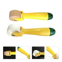 Sparsain 2 Pack Wallpaper Seam Roller Portable Quilting Tools