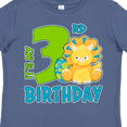 thumbnail image 4 of Inktastic Its My 3rd Birthday with Dinosaur Boys or Girls Toddler T-Shirt, 4 of 5