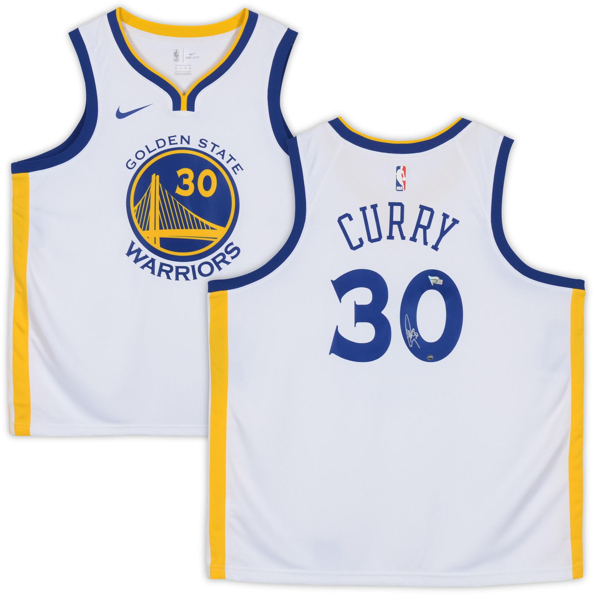 steph curry white jersey