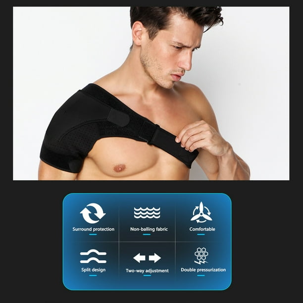 1 pcs Shoulder Brace for Men and Women, Orthopedic Care Compression Sleeve  for Torn Rotator Cuff, Dislocated Joint, and Other Injuries